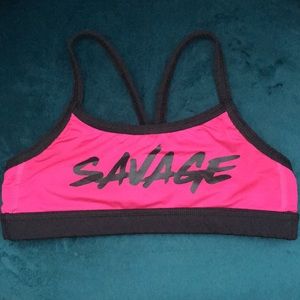 Big Girls Reversible Athletic Sports Bra